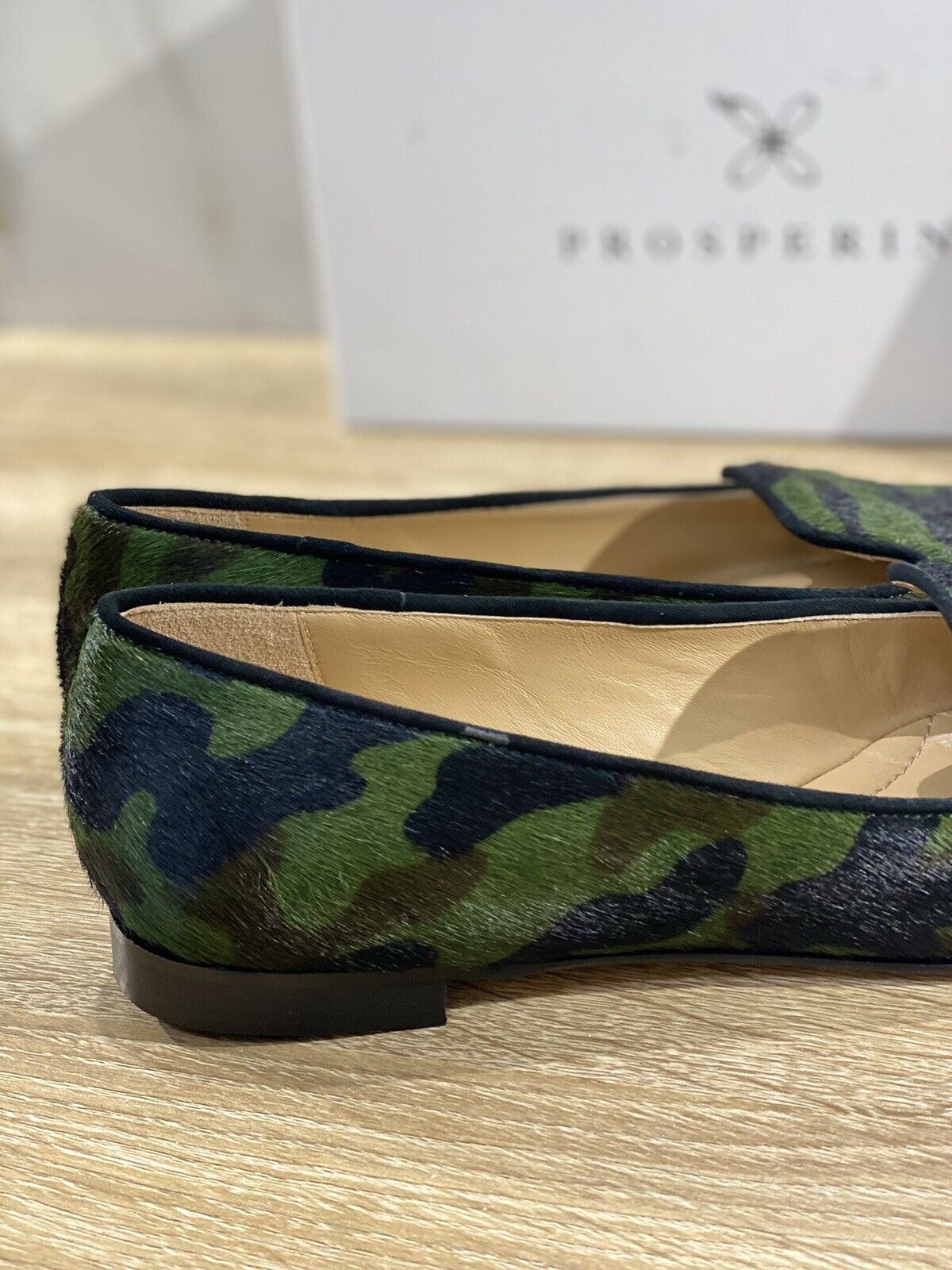 Prosperine Ballerina donna in Cavallino Militare luxury made in italy 41