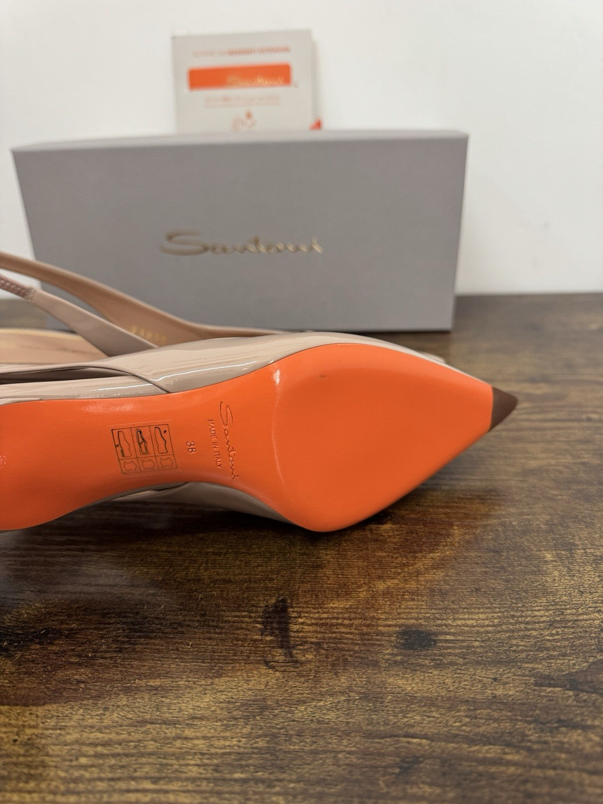 Santoni Sandalo  Sling Back Pelle Pink Luxury Santoni Woman Shoes 38