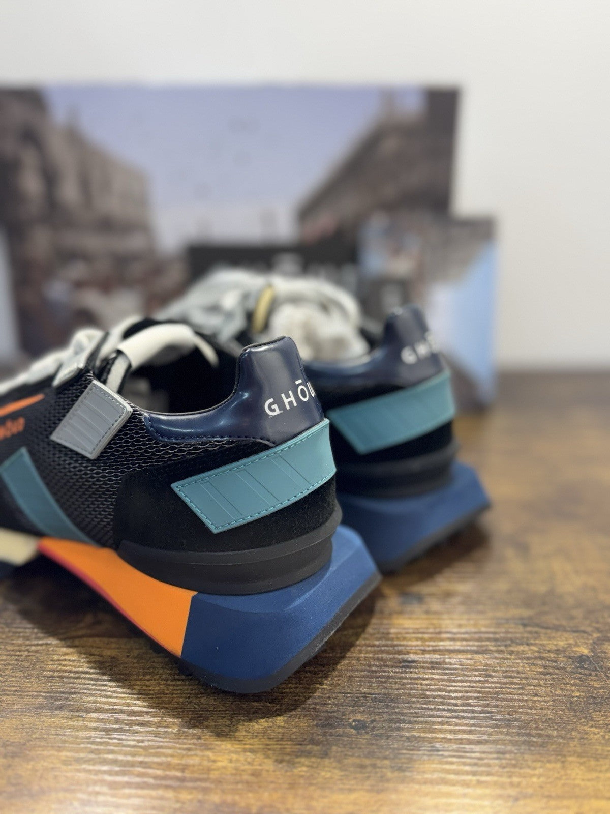 Ghoud Rush Sneaker Suede Nero Casual Scarpa Uomo 40