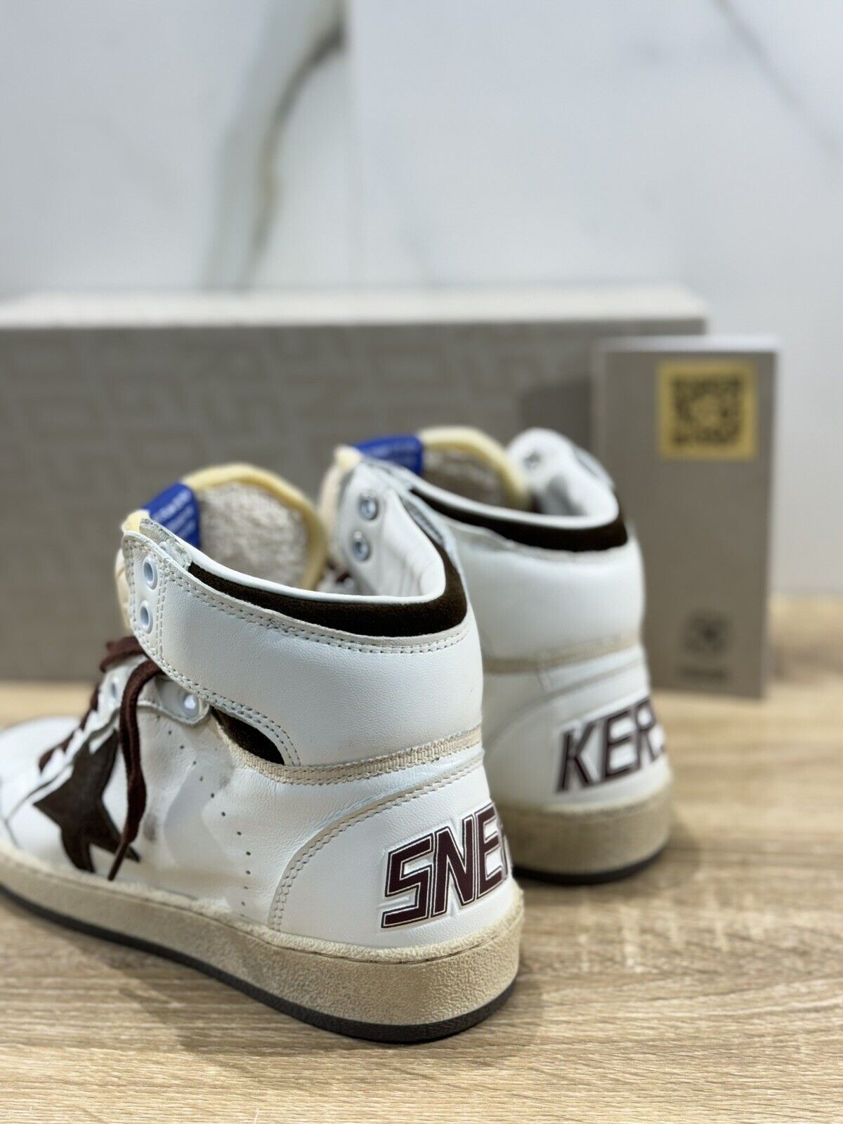 Golden Goose Sneaker Donna Sky Star   Pelle Luxury Woman Golden Goose 39