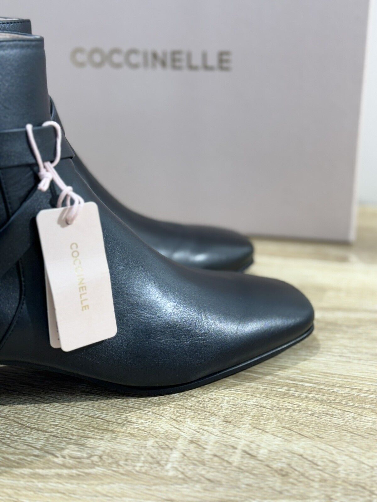 Coccinelle Stivaletto Donna Pelle Nera Con Tacco Luxury Coccinelle Woman Boot 40