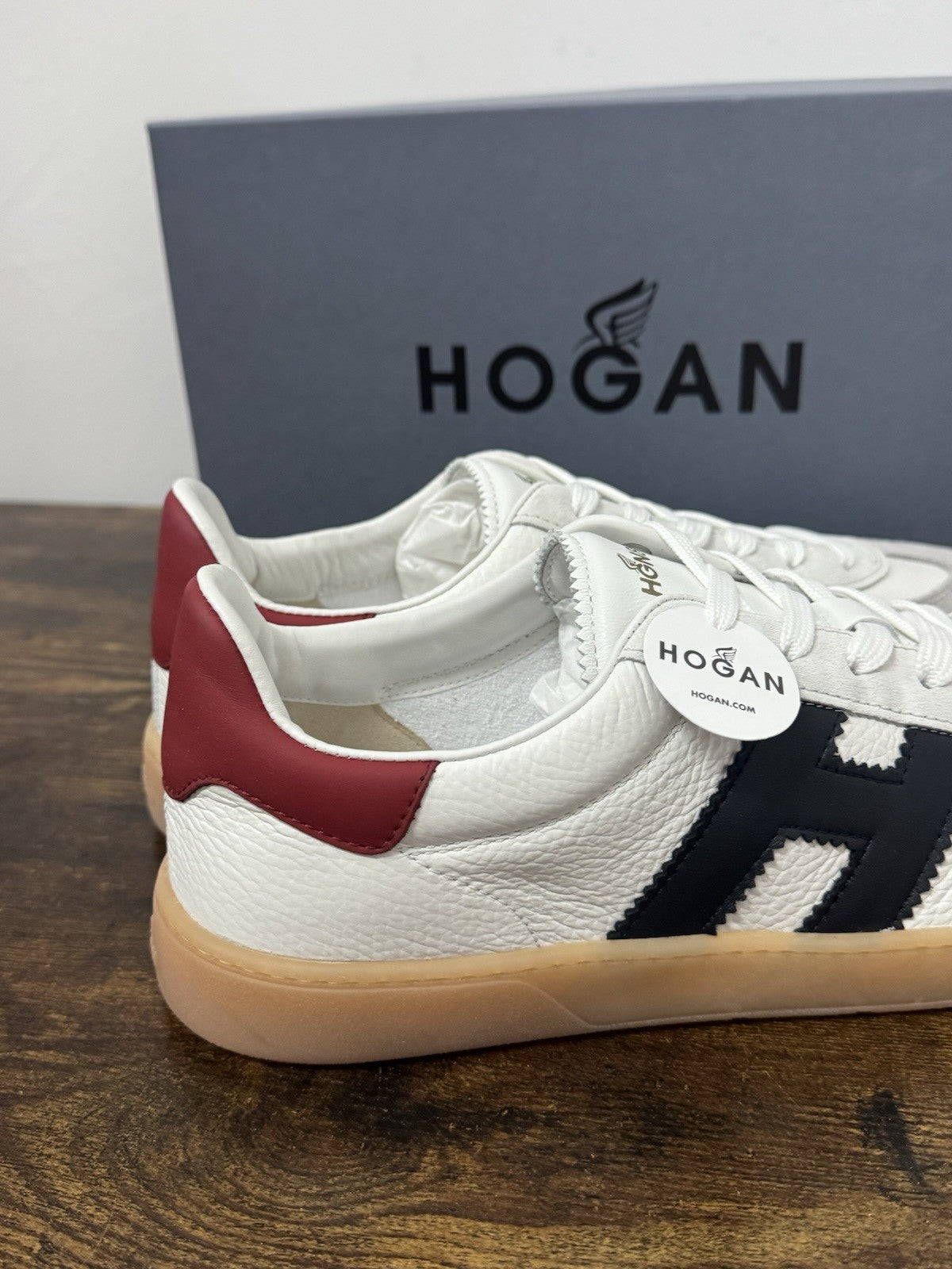 Hogan Cool Sneaker Suede Pelle Bianco    Casual Hogan Scarpa Uomo 42