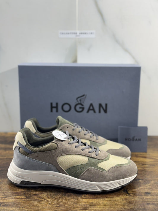 Hogan Hyper light  sneaker Pelle Verdone memory foam Luxury Hogan Men Shoes 40