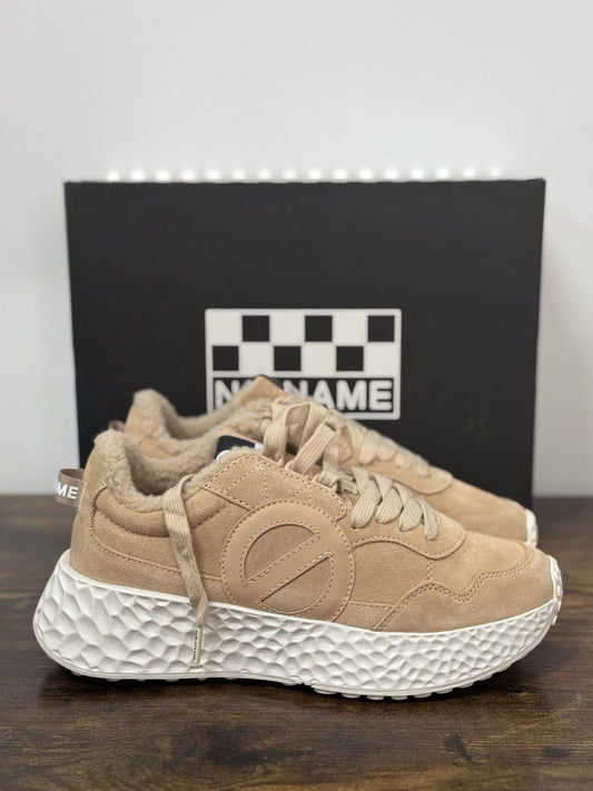 No Name Sneaker Suede Beige Casual Donna 40