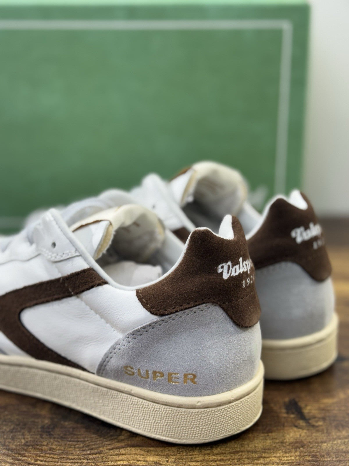 Valsport Super    Sneaker Pelle Bianca Cioco   Casual  Uomo 40