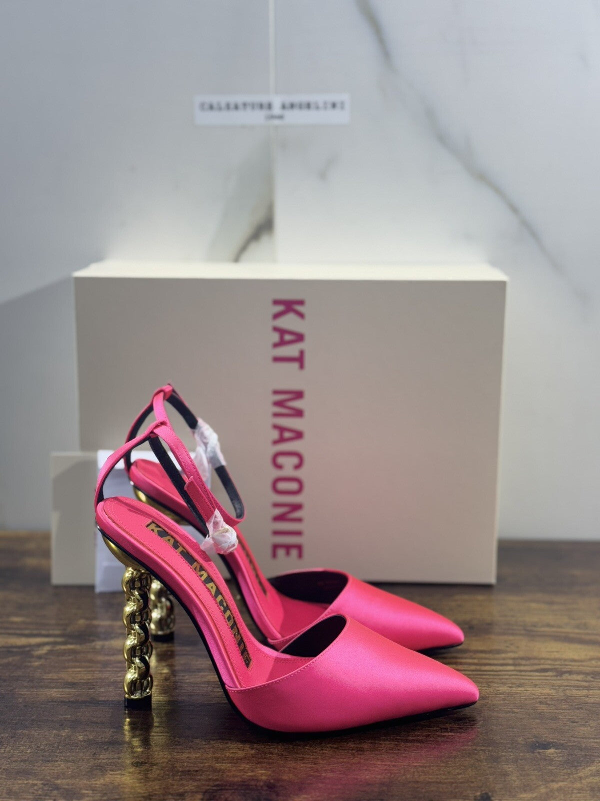 Kat Maconie Sandalo Donna Jojo Tacco Oro Casual Kat Maconie Sandal Rosa 40