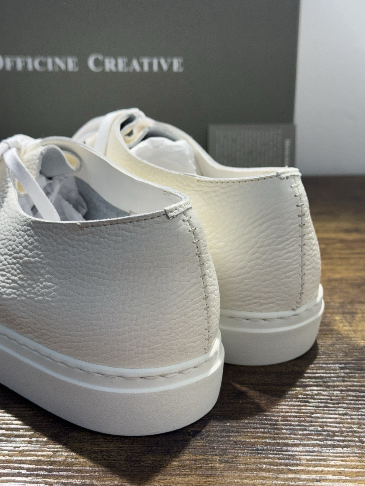 Officine Creative Sneaker Leggera Pelle  Handmade In Italy Casual Luxury Uomo 44