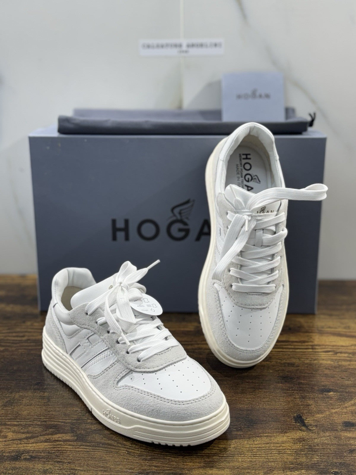 Hogan H630 Sneaker Bianca Memory Foam Luxury Hogan Uomo 43.5