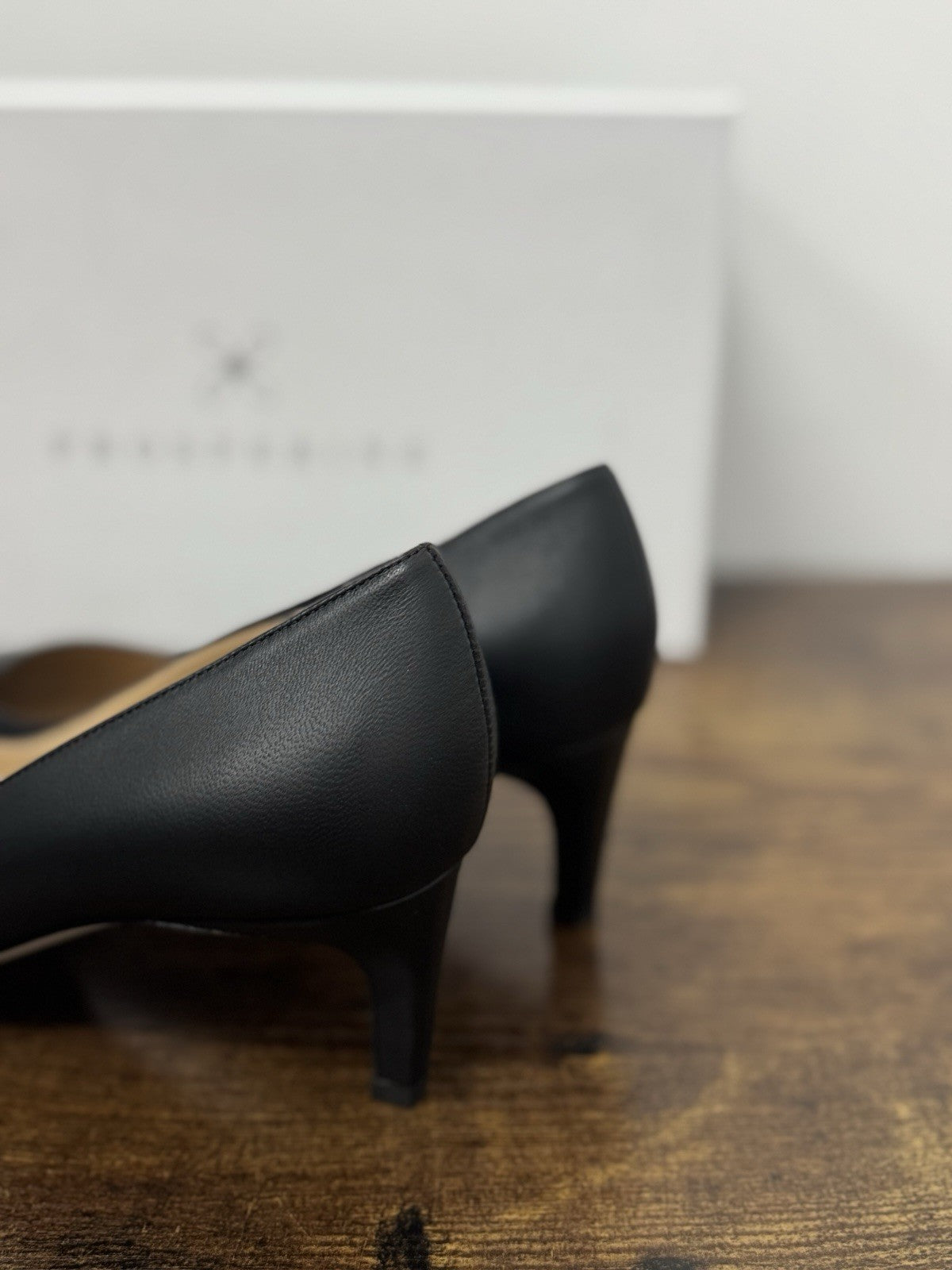 Prosperine Décolleté Pelle  Nero Con Tacco  Scarpa Donna 38