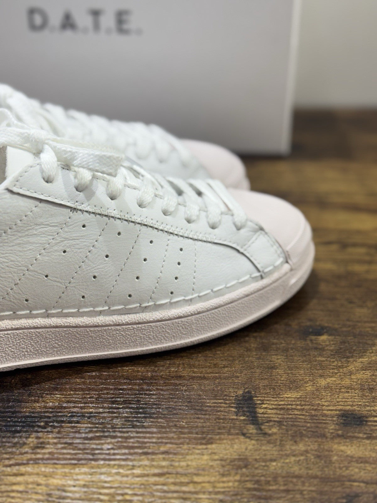 D.A.T.E Base Island  Sneaker Bianca Pink Causal Scarpa Donna 37