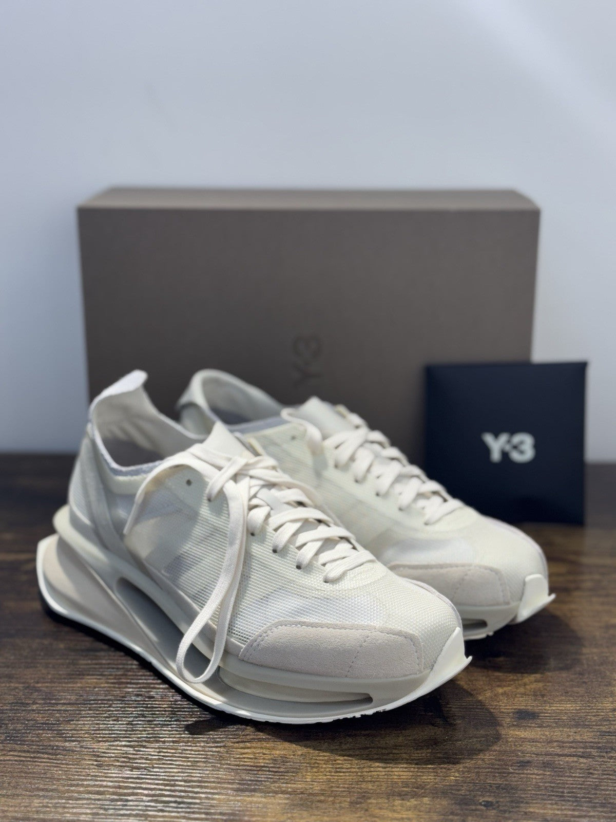 Y-3 S Gendo Run   Casual Luxury Yohji Yamamoto Beige  Uomo 40