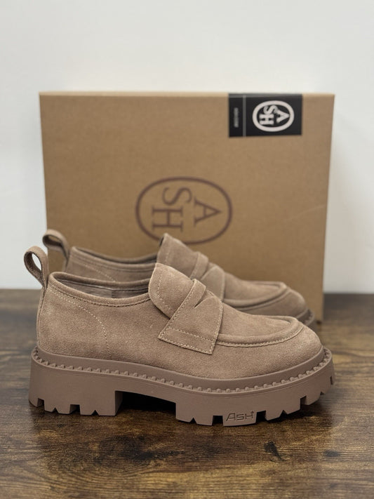 Ash Genial Stud Mocassino Suede Sequoia  Casual Ash Donna 36