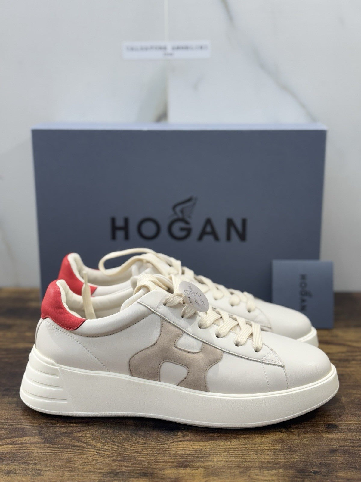 Hogan H562 Rebel Sneaker Pelle Casual Burro   Hogan Scarpe Donna 41