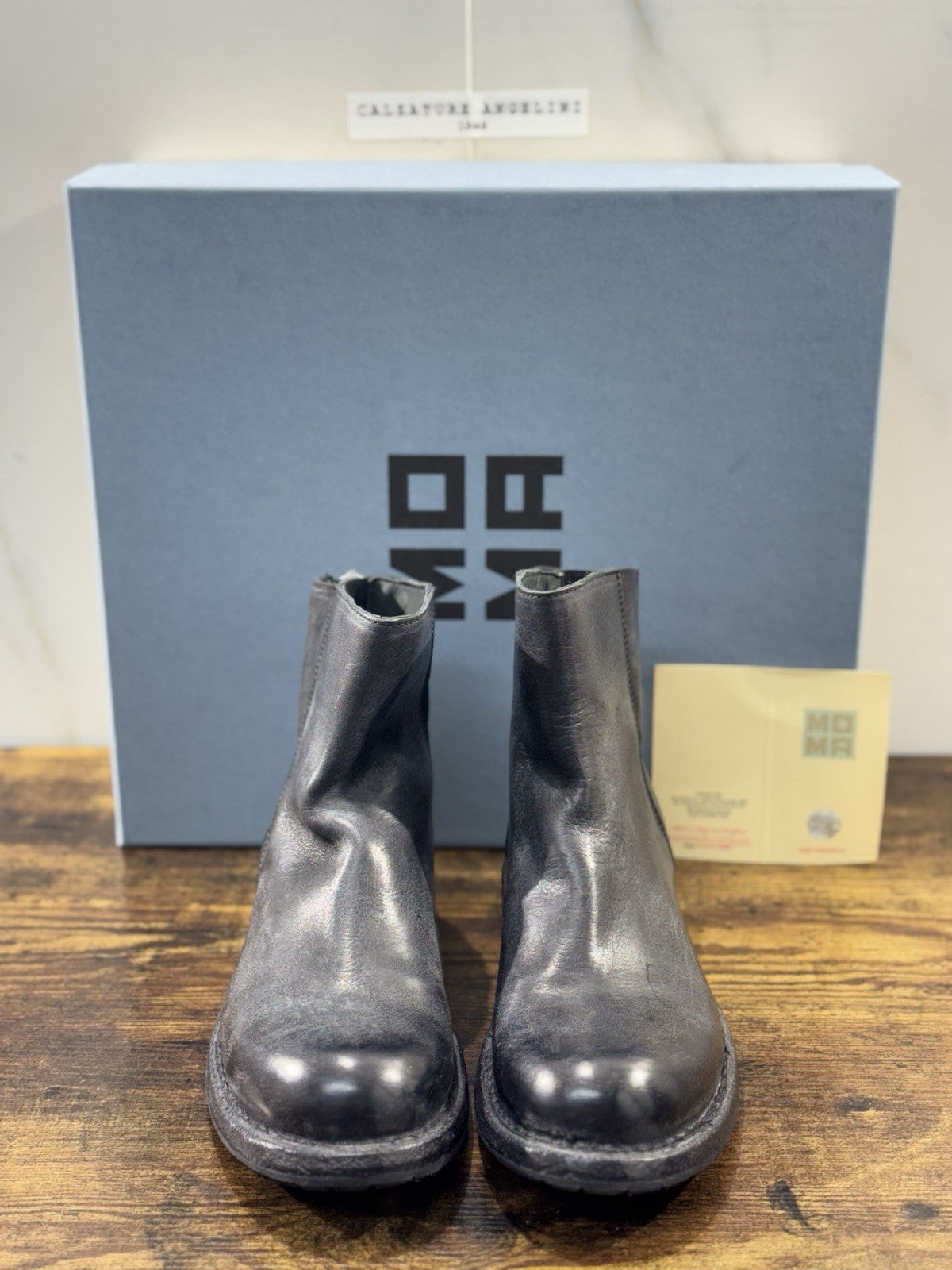 Moma Chelsea Boot Nero   Fatto A Mano In Italia Luxury Moma Boot Donna 36.5