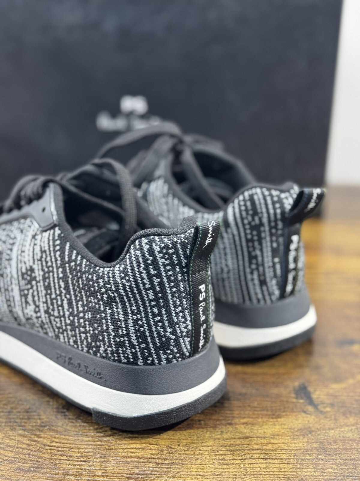 Paul Smith Sneaker Uomo Rappid Nero Casual Luxury Men Shoe 40