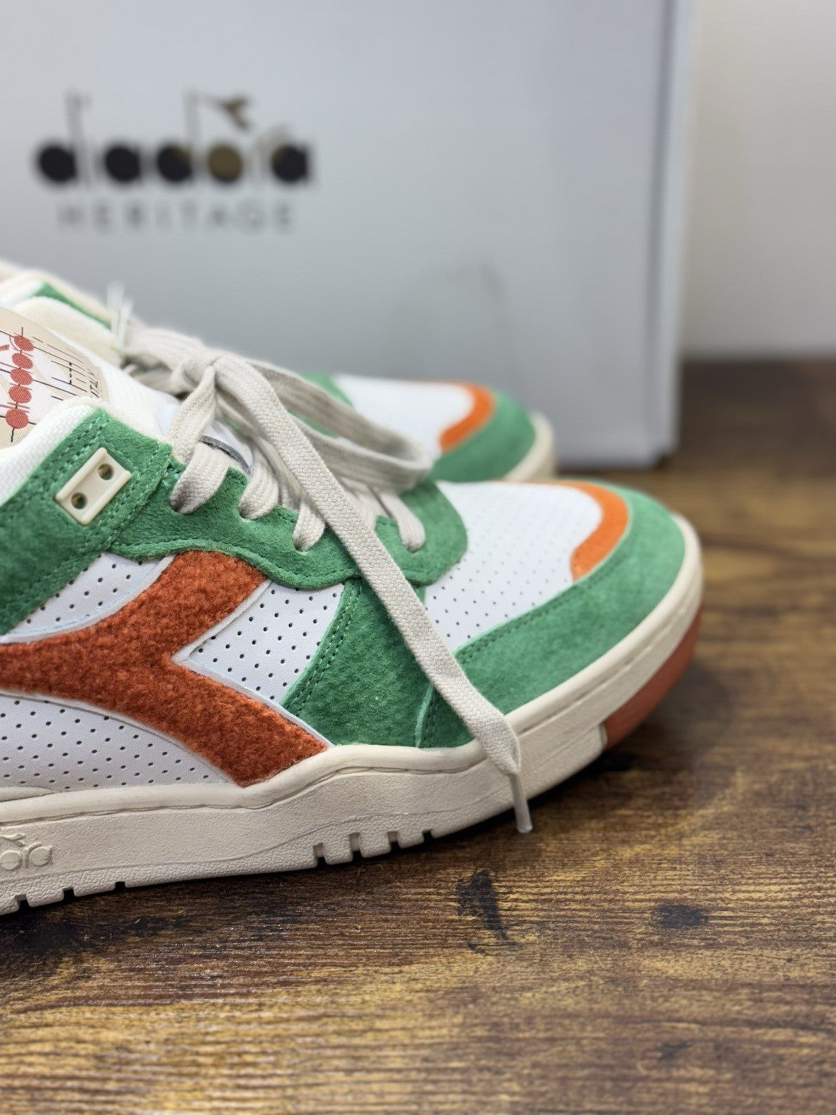 diadora heritage Sneaker B.560 Used Cooked Brown   Made In Italy  Uomo 42.5