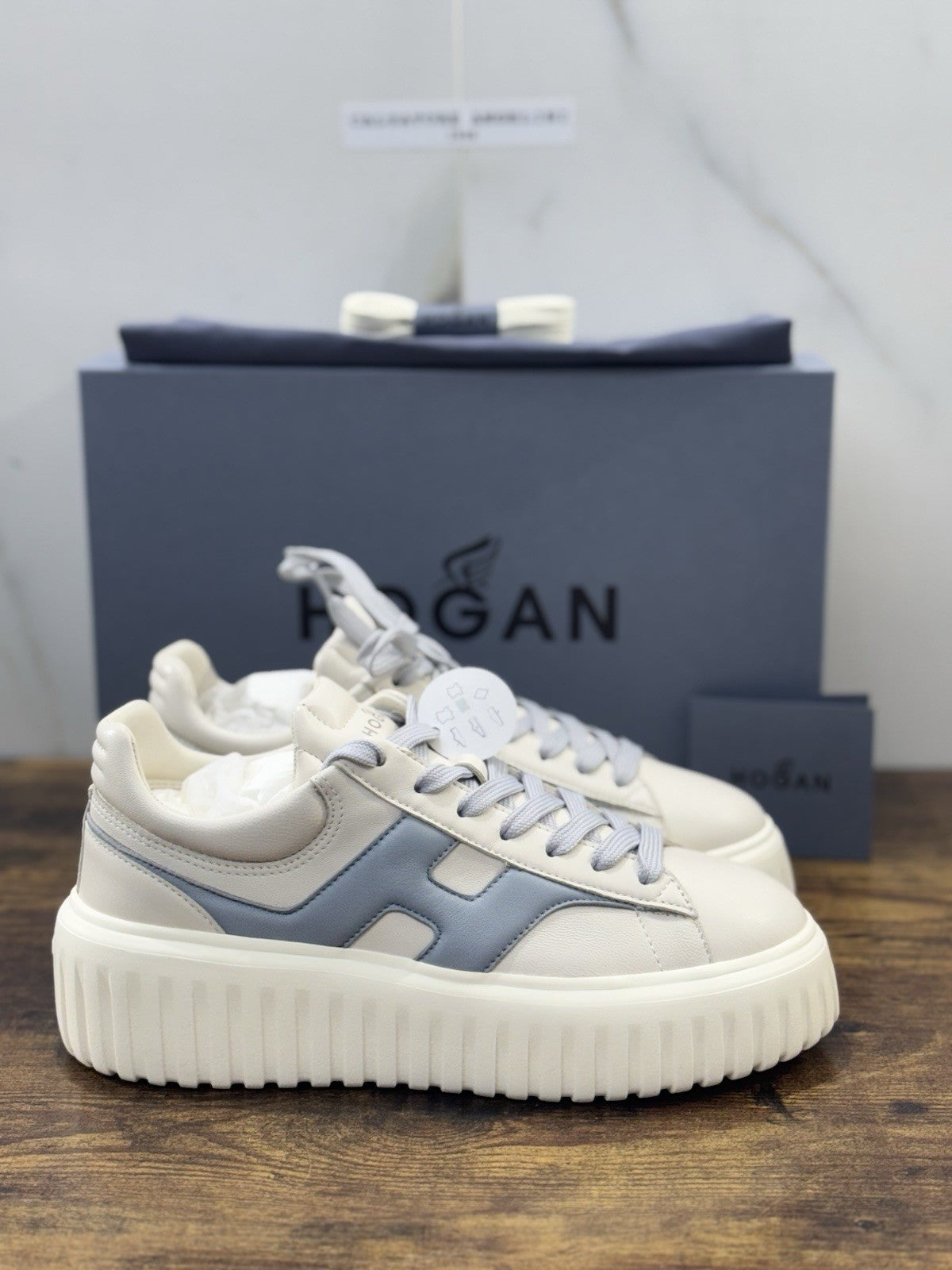 Hogan H Stripes  Sneaker Pelle Casual Bianca   Hogan Scarpe Donna 39