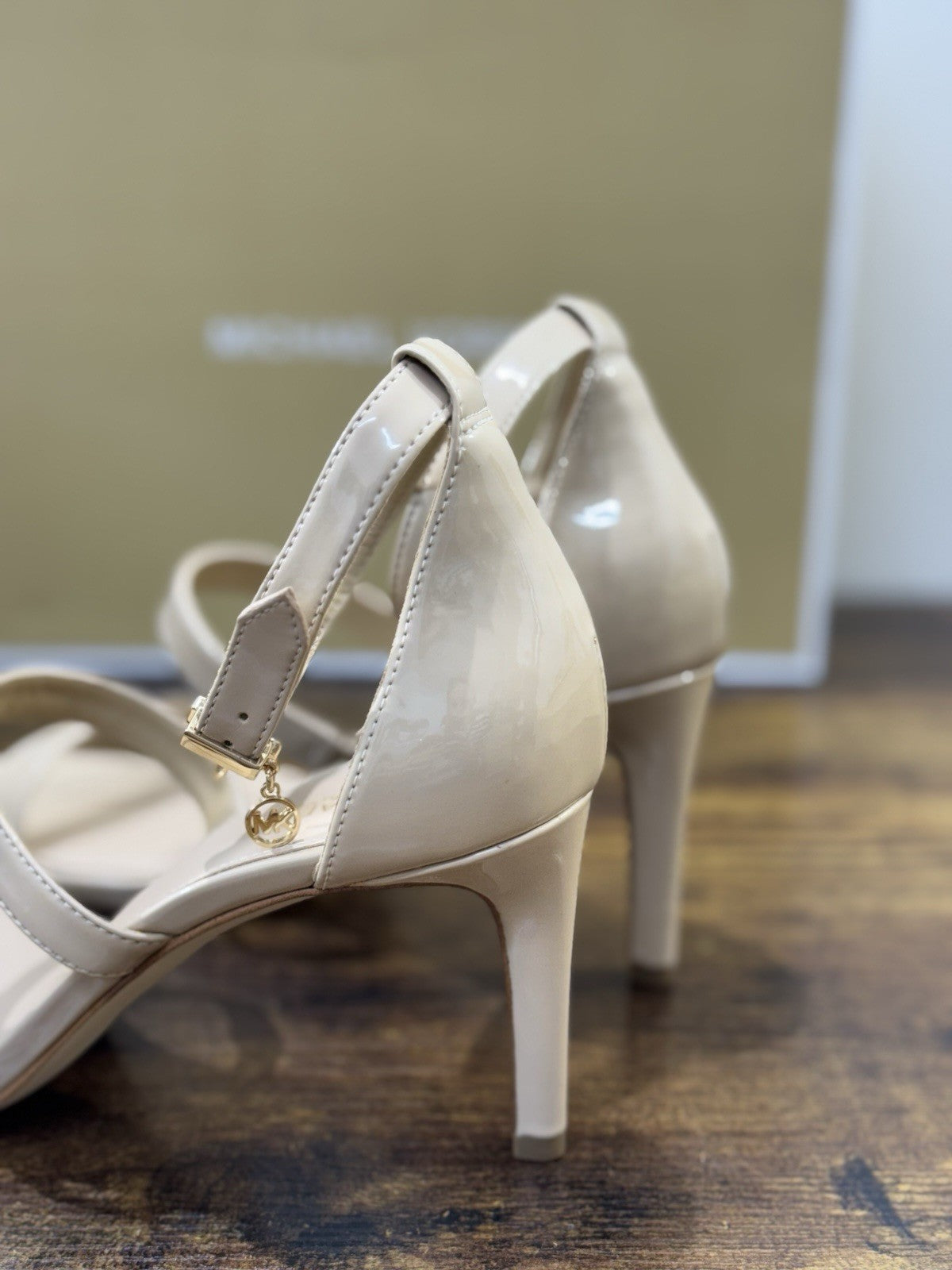 Michael Kors Sandalo Koda   In Pelle Beige  Casual Donna 36.5