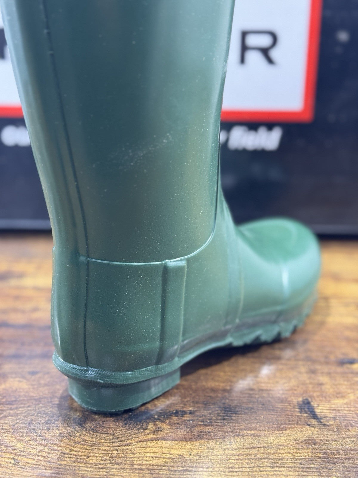 Hunter Stivale Da Pioggia Gomma Verde Icon Boot Rain Donna 38