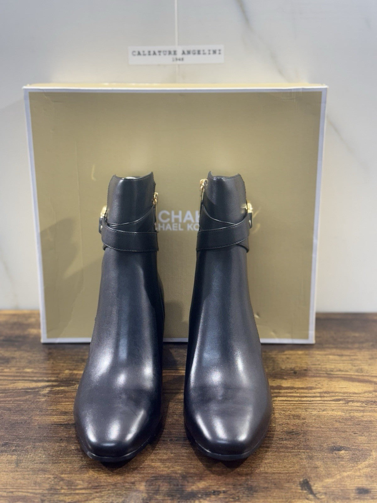 Michael Kors Rory Mid  Boot   Donna Pelle  Nero  Casual  Donna 39.5