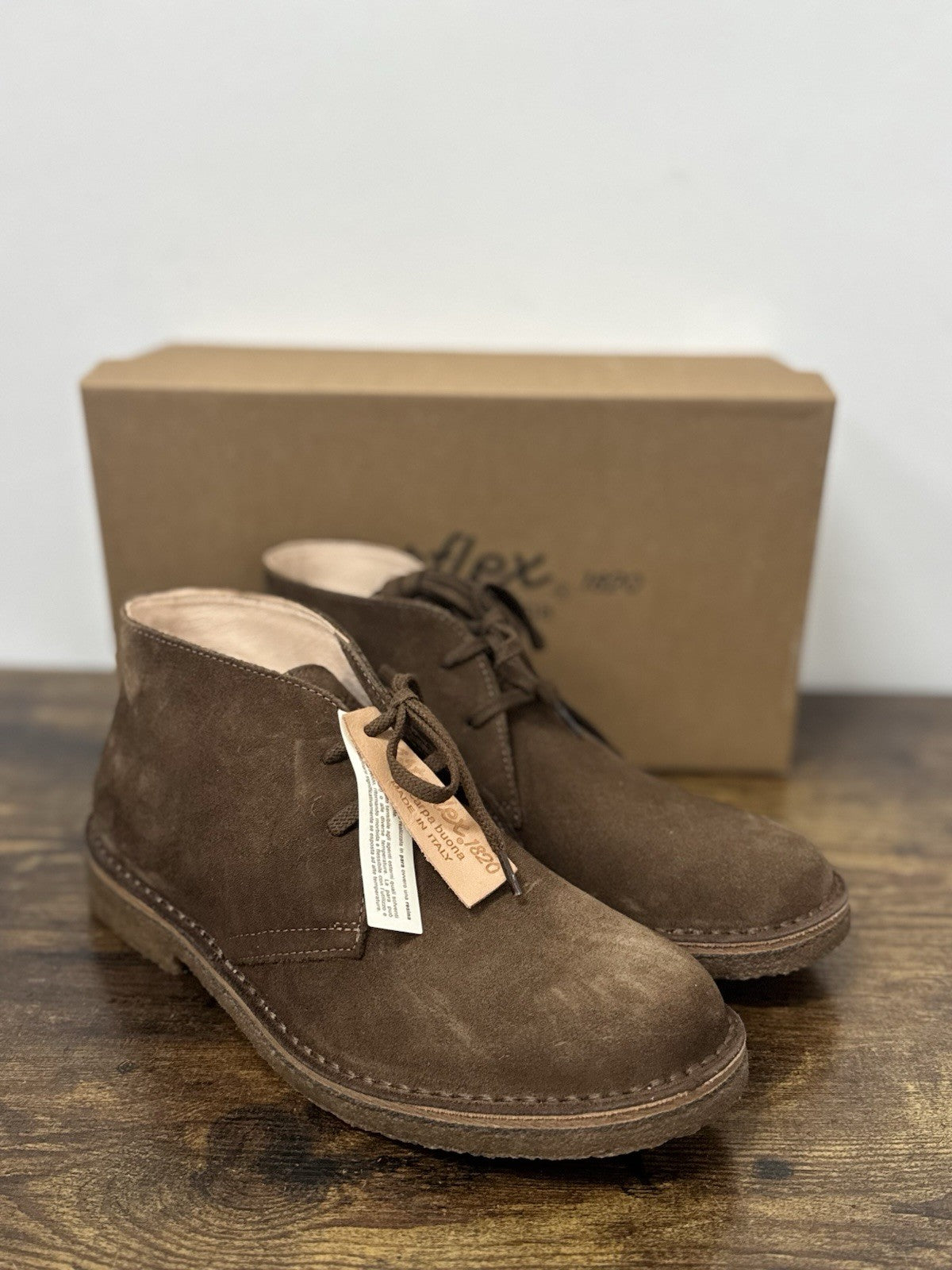 Astorflex Greenflex Suede Dark Khaki  Full Made In Italy Uomo 43