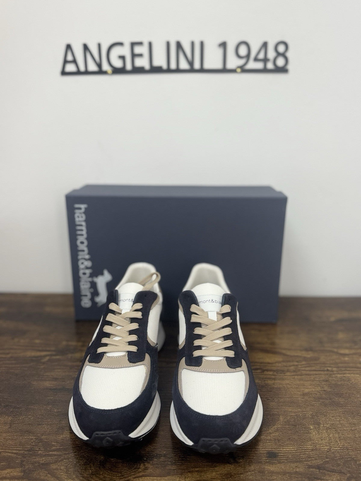 Harmont & Blaine Sneaker Suede Blu Casual Uomo 41