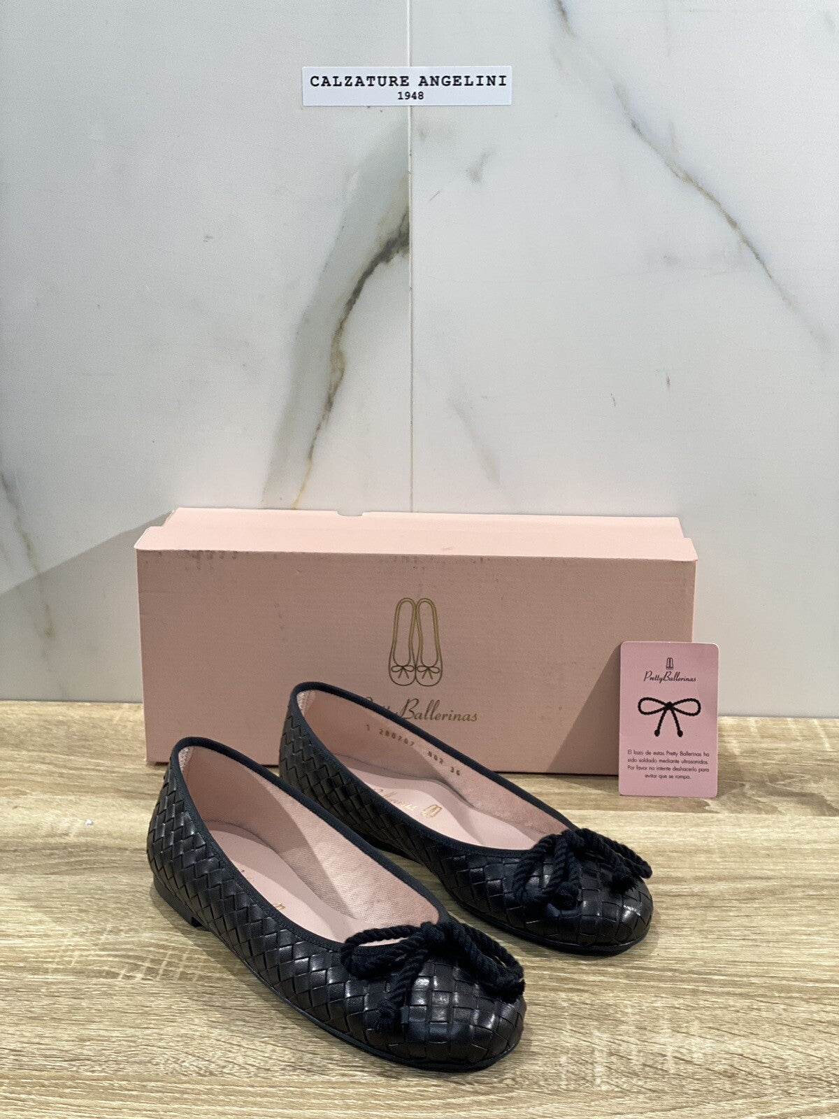 Pretty Ballerinas Scarpa Donna Rosario Pelle Nero Ballerina Donna 36
