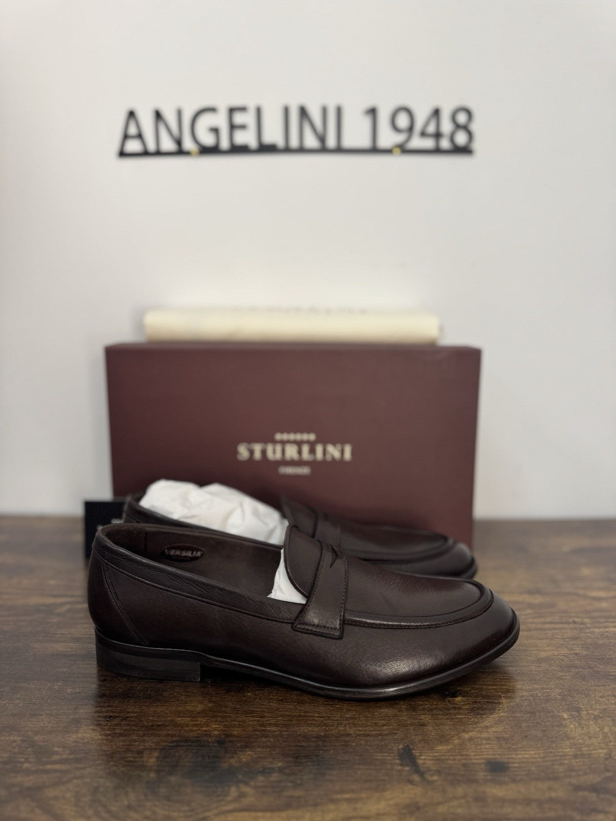 Sturlini  Mocassino Pelle Cervo Ultra Flex     Luxury Scarpa Uomo 42.5
