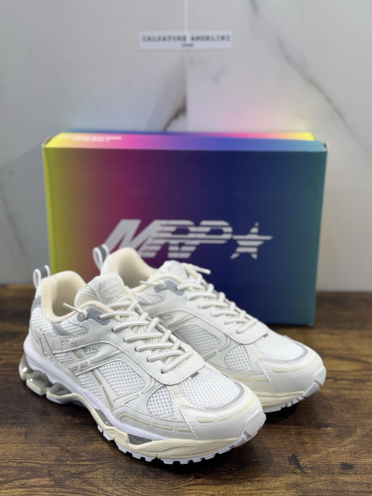 Mrp Star Sneaker Causal Bianca Uomo 42