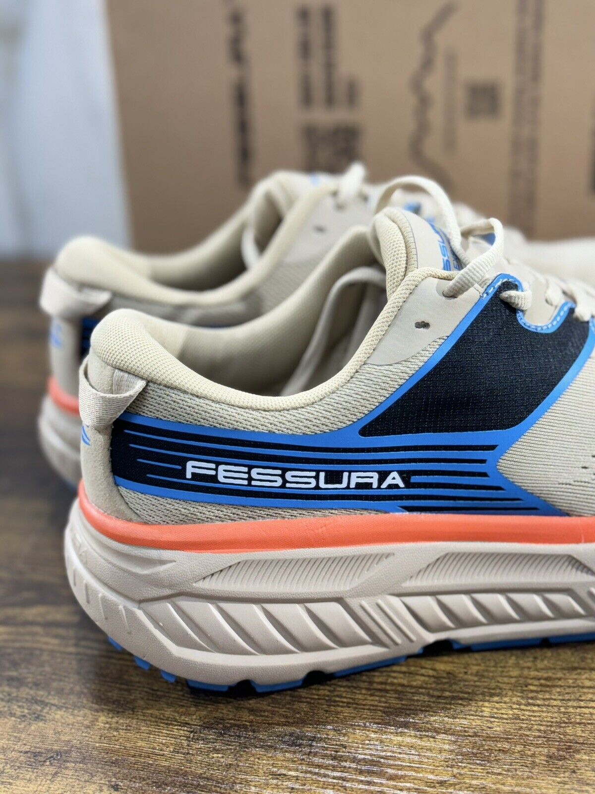 Fessura Scarpa Uomo Sneaker Trailflex VTR Sand 44