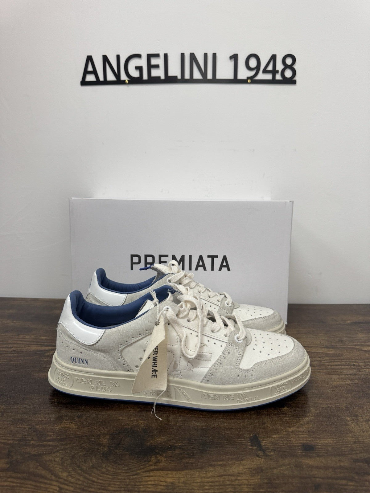 Premiata Quinn Sneaker Pelle Bianco   Casual Premiata Uomo 43