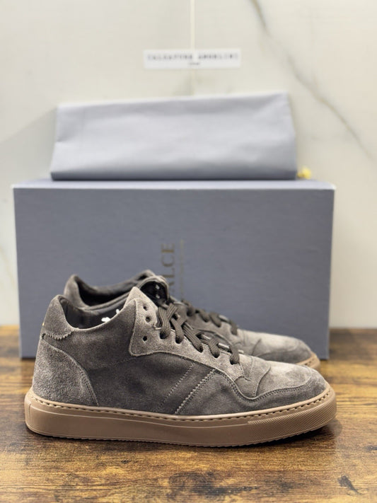 Calce Scarpa Uomo Sneaker Suede Lavagna   Top Quality Uomo 42