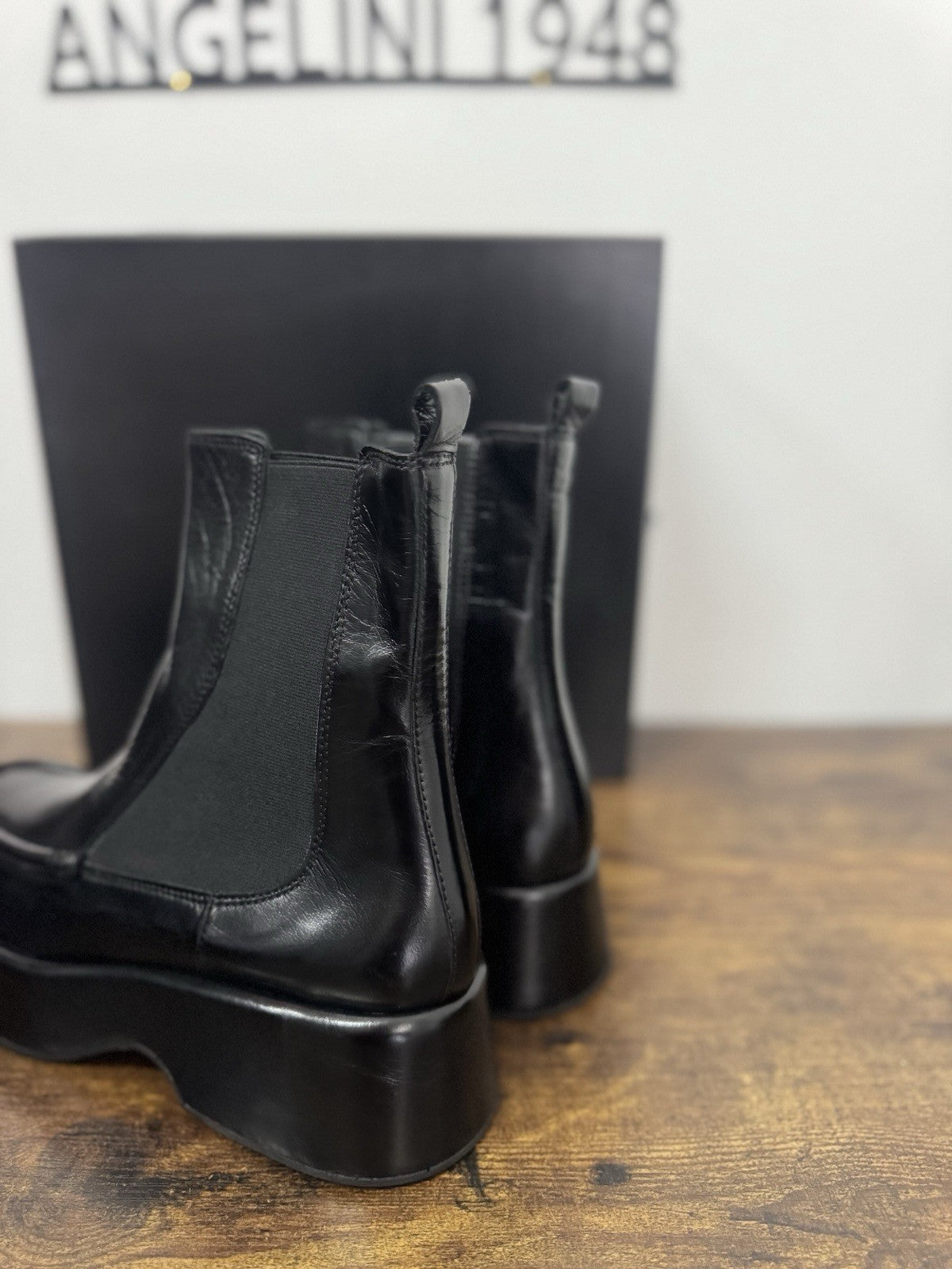 Pons Quintana Stivaletto Pelle Nero Casual Boot Donna 40