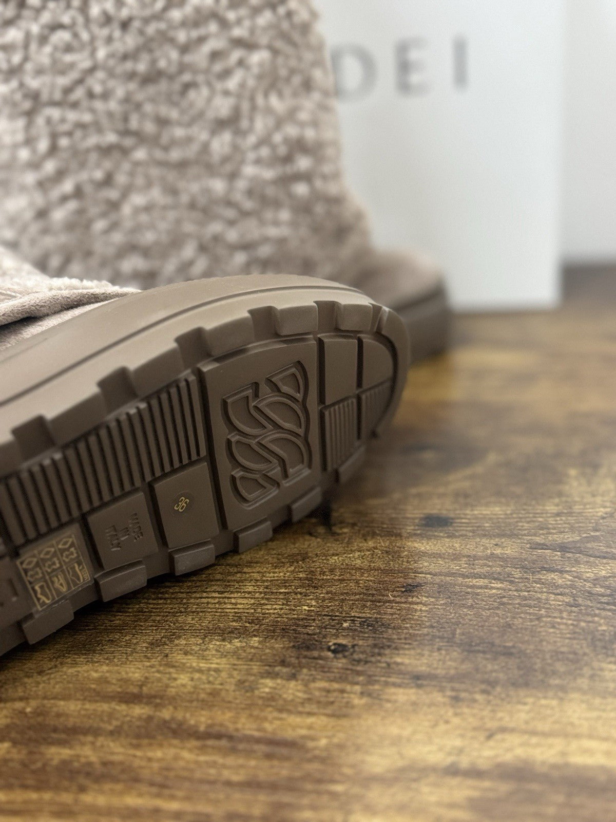 Casadei Stivale New Double Face Renna Caribou Zeppa Casadei Donna 36
