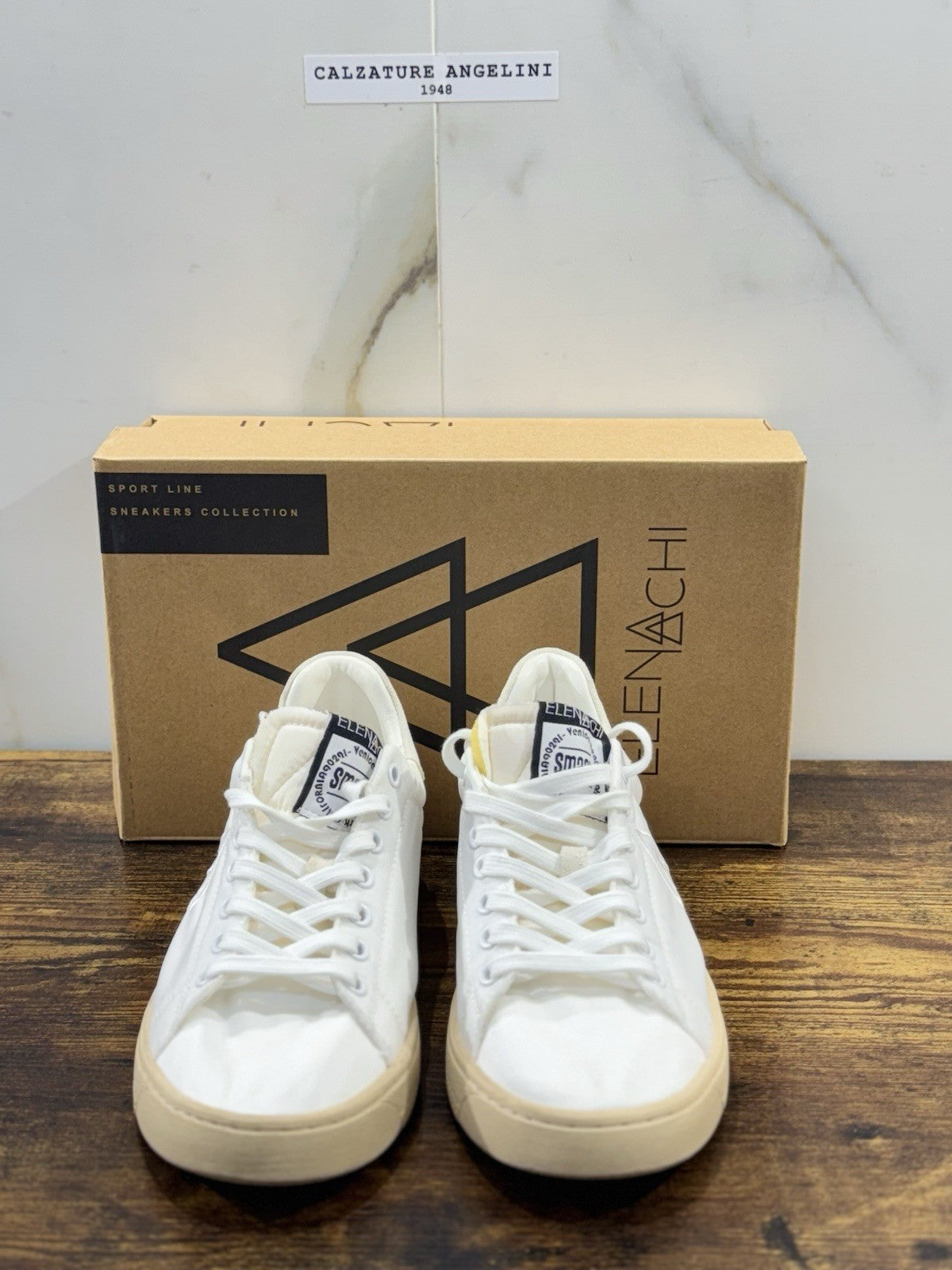Elena Iachi Sneaker Bianca Casual Shoes Donna 40