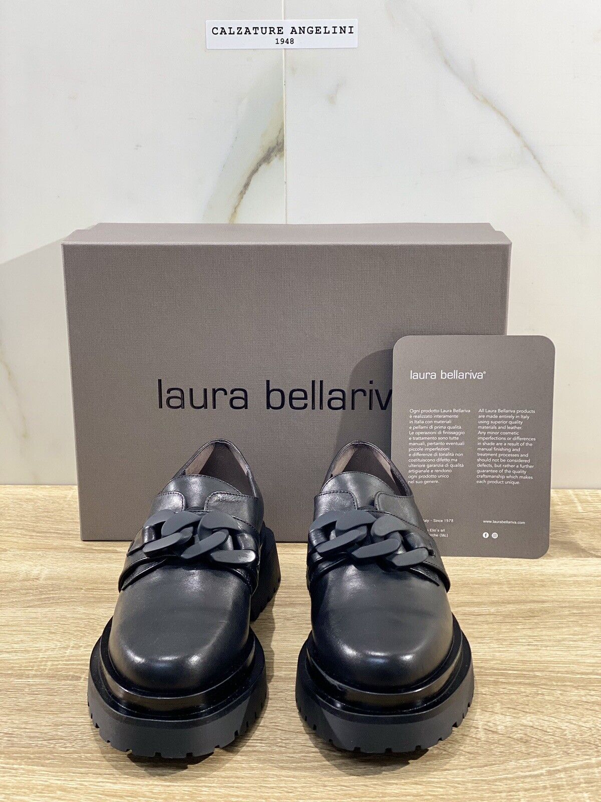 Laura Bellariva Mocassino donna Pelle Nera Extra Light 37