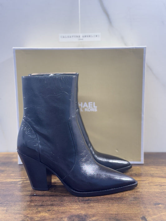 Michael Kors Texano Dover Donna Pelle Nero Casual Texano Donna 38.5