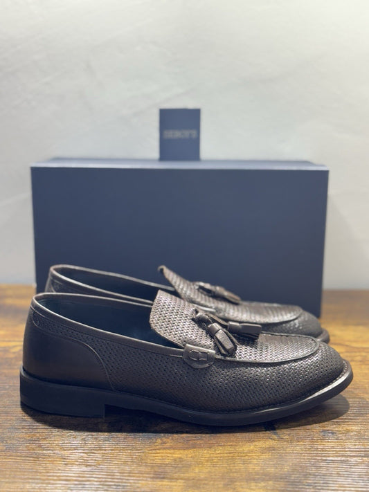 Seboy’s Mocassino Pelle Testa Moro  Extra Light Made In Italy Uomo 45