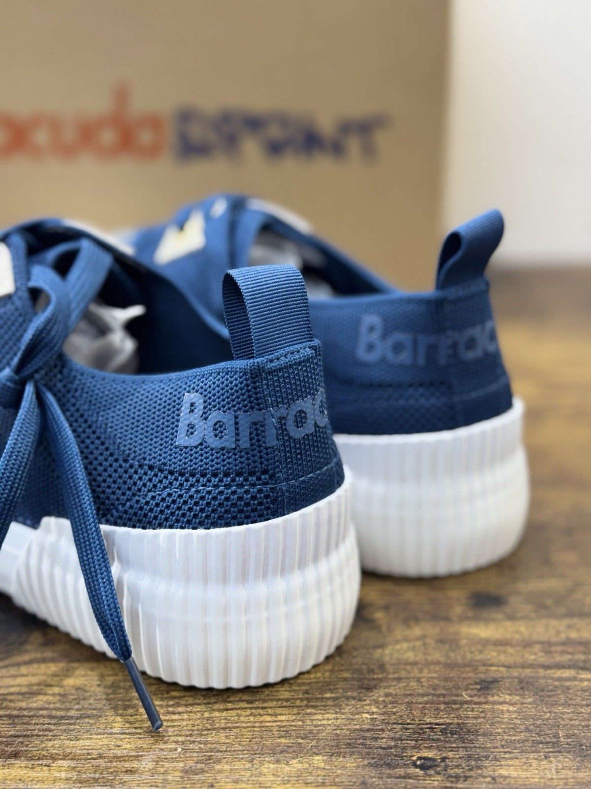 Barracuda Sneaker Sprint In Tela Blu Casual Uomo 45