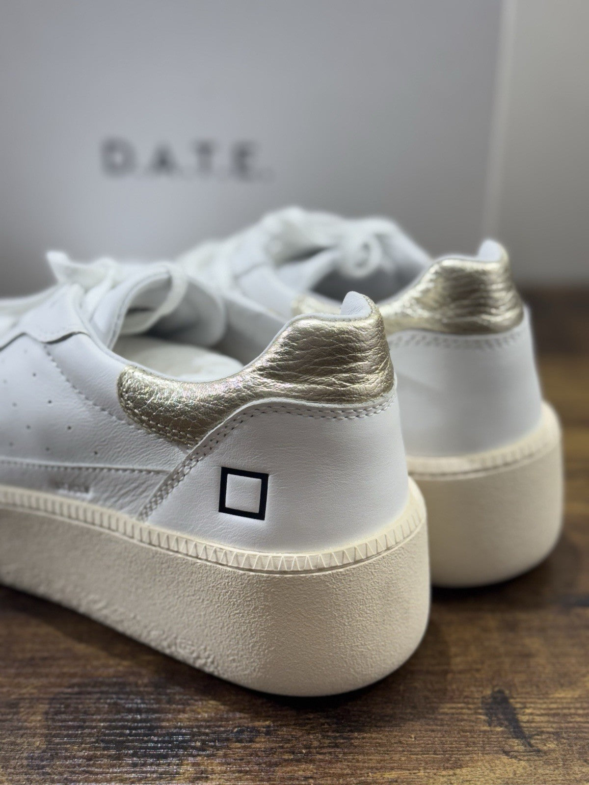 D.A.T.E Step Sneaker Bianca Causal Scarpa Donna 40