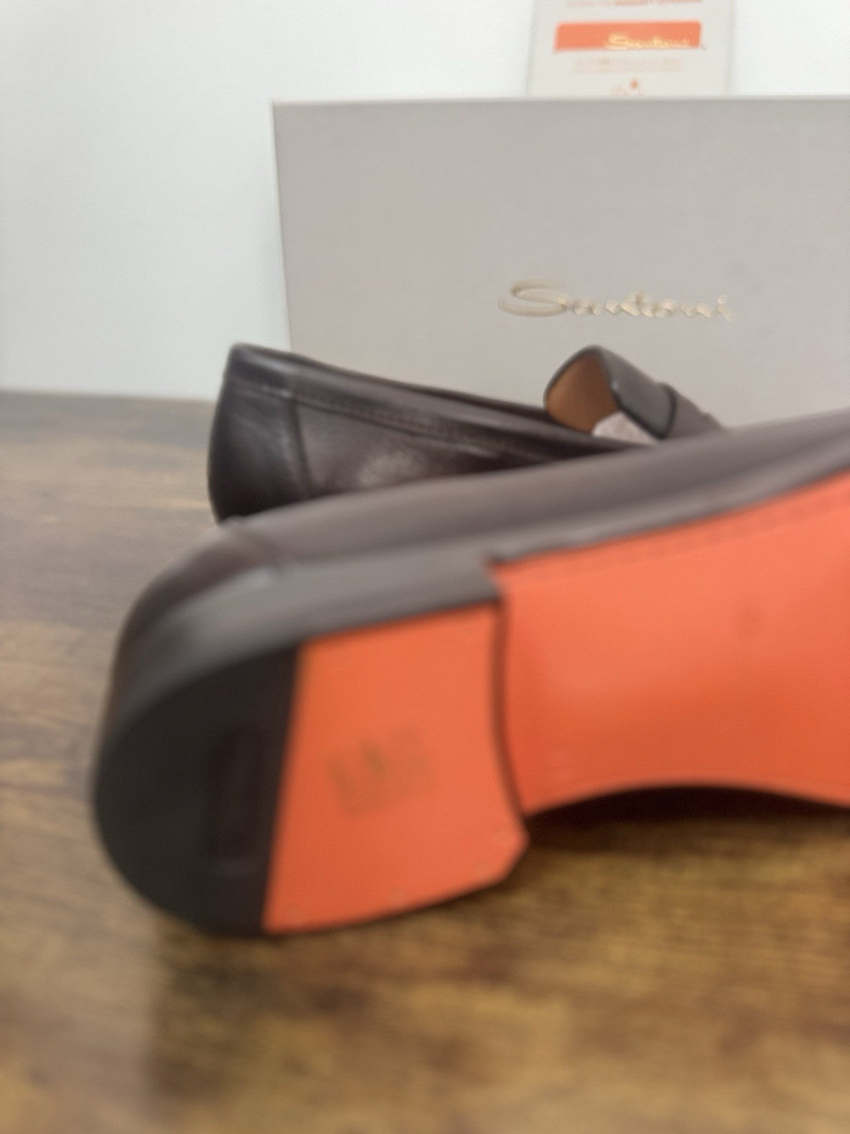 Santoni Mocassino Goodyear  Pelle  Marrone  Luxury Scarpa Santoni Uomo 42.5