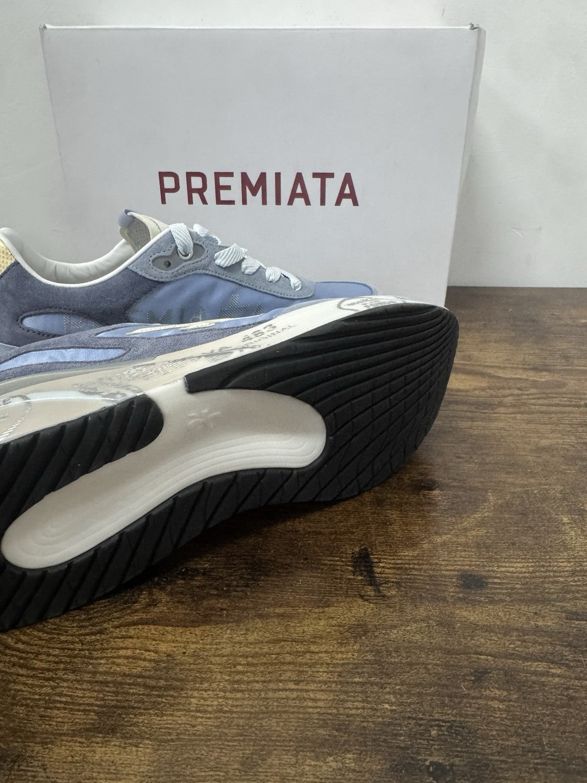 Premiata Moerun Sneaker Suede Celeste  Casual Donna 38
