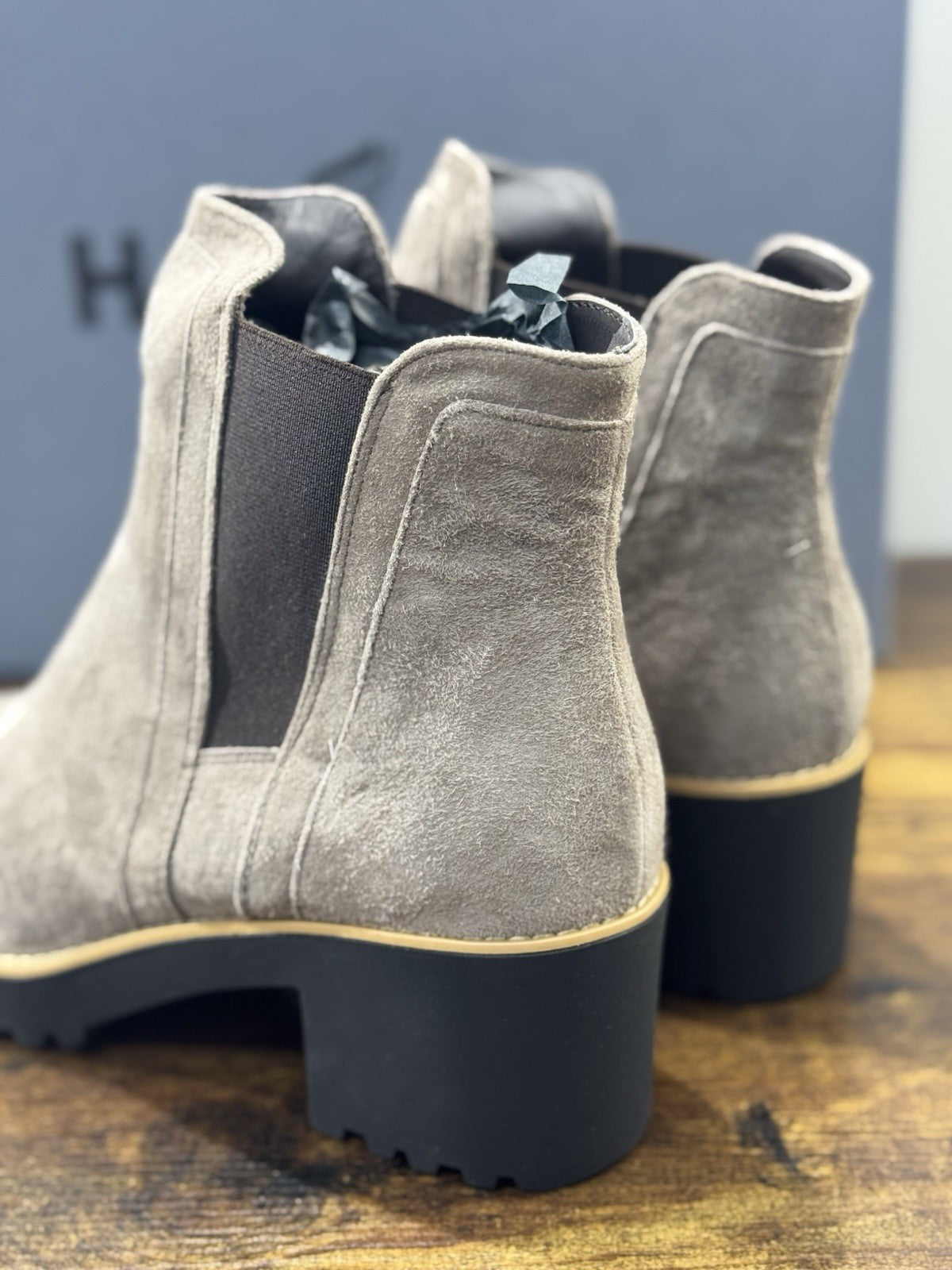 Hogan   Stivaletto  Suede Palude  Con Tacco  Winter Boot   Casual Hogan Donna 36