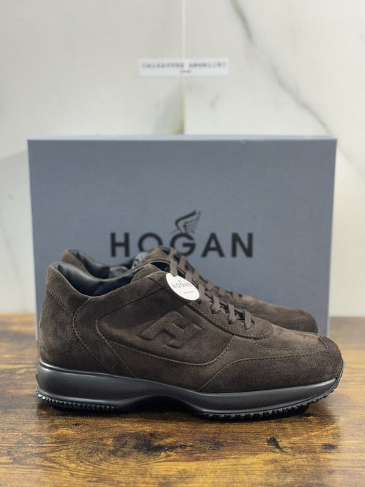 Hogan Interactive uomo suede Testa Moro   luxury casual hogan shoes 42.5