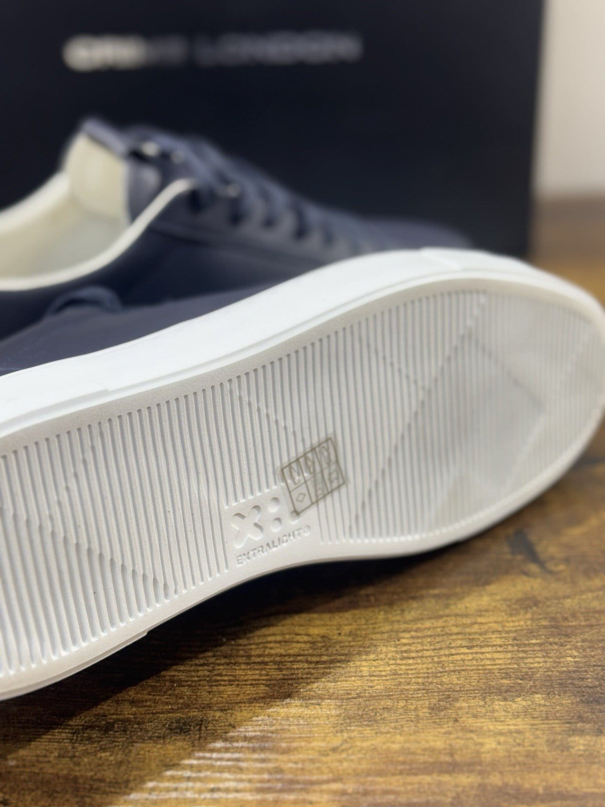 Crime London Sneaker Extralight  Pelle Blu Causal Uomo 43