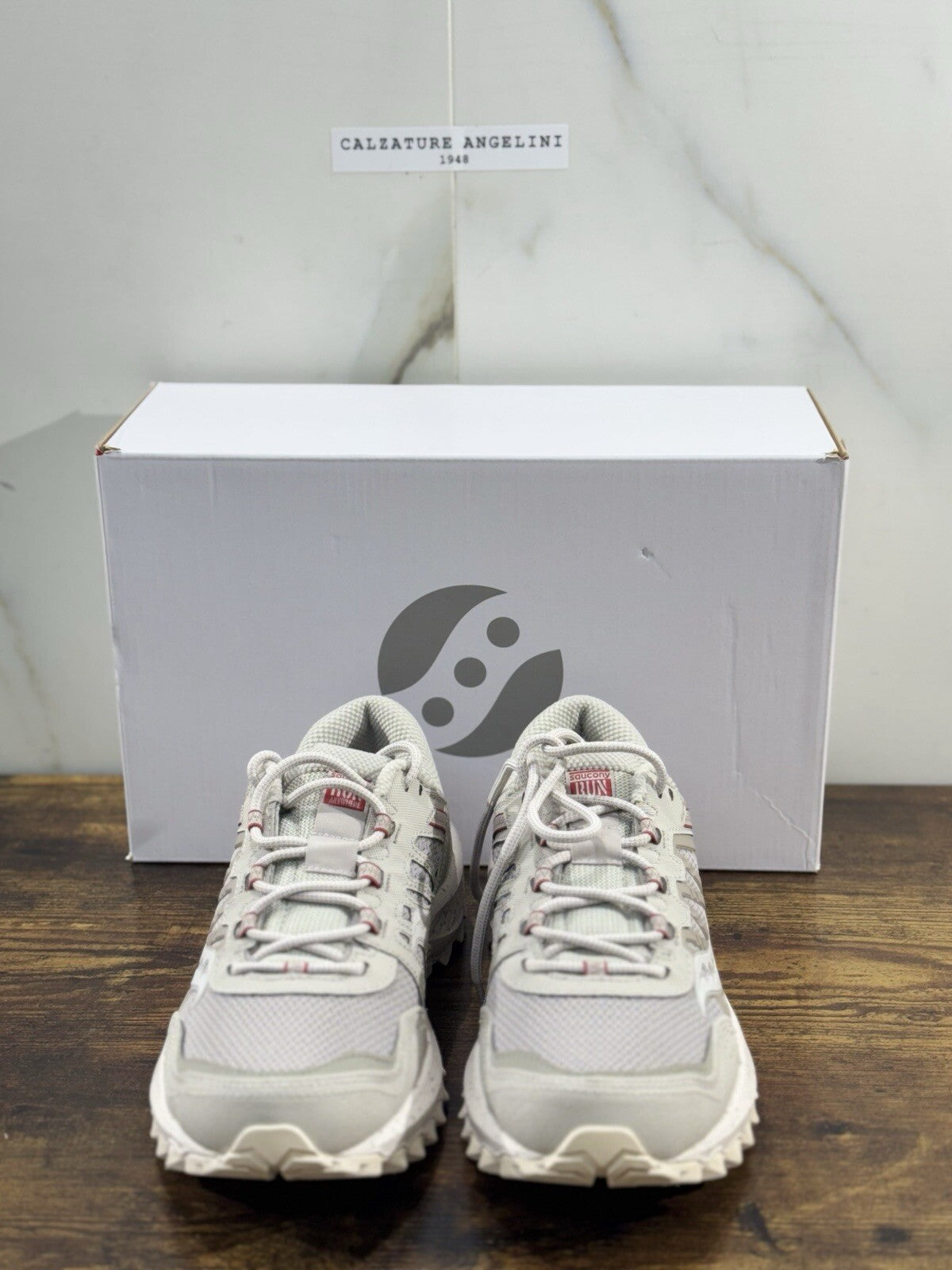 Saucony Grid Peak Sneaker Uomo Grey   Casual Saucony Trail Sneaker 42.5