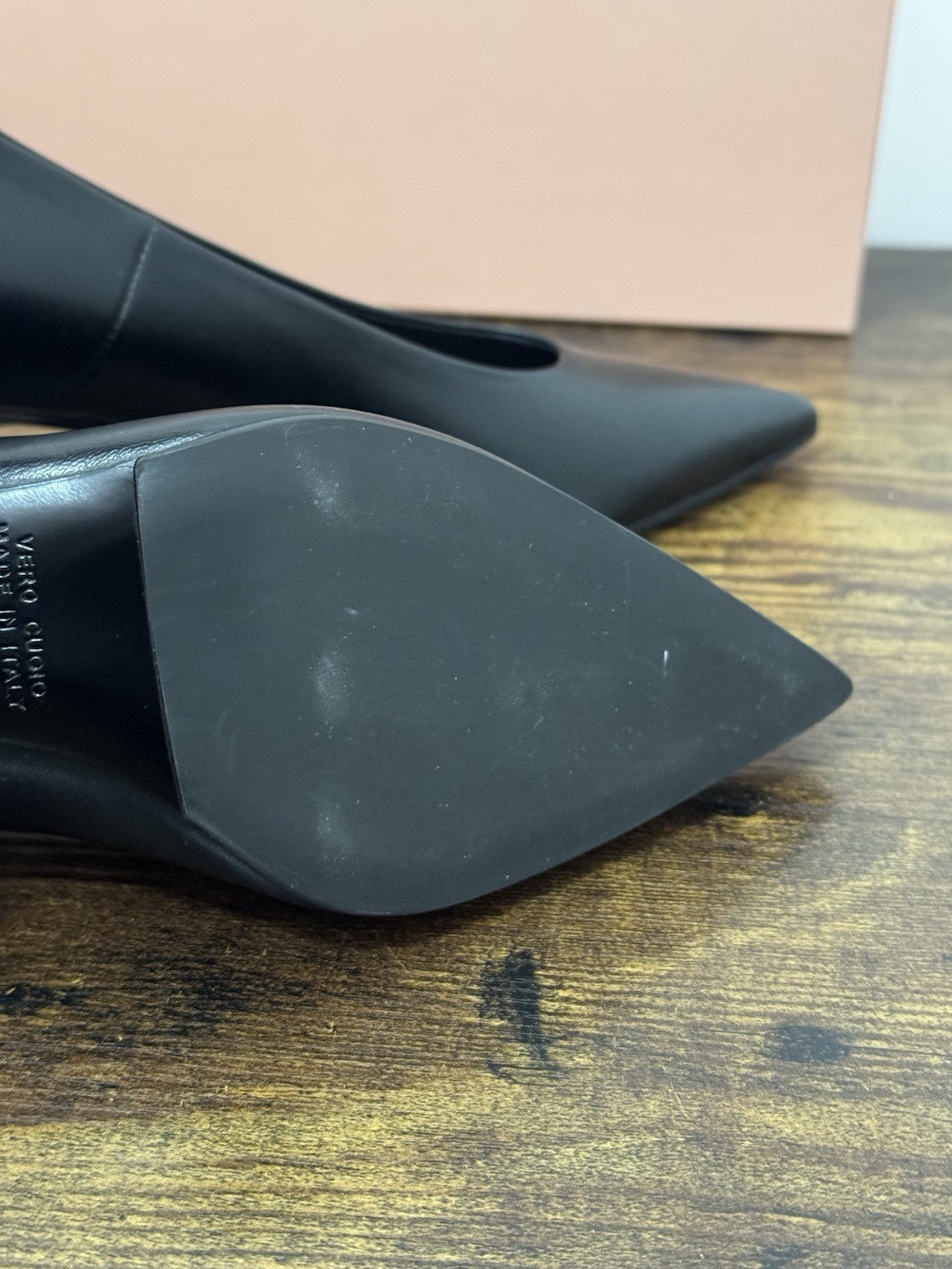 Lella Baldi Décolleté Pelle Nero Con Tacco Casual Donna 36
