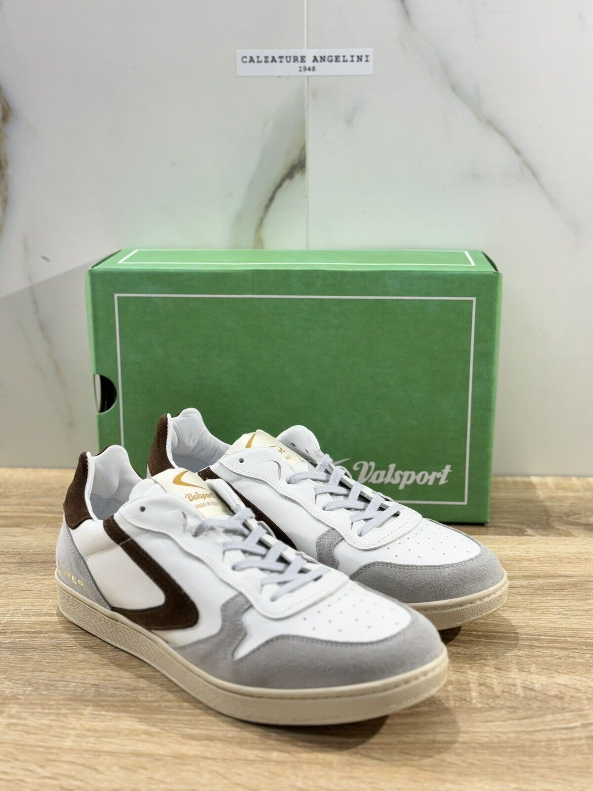 Valsport Super Sneaker Uomo Icon   White Casual Made In Italy Heritage 45