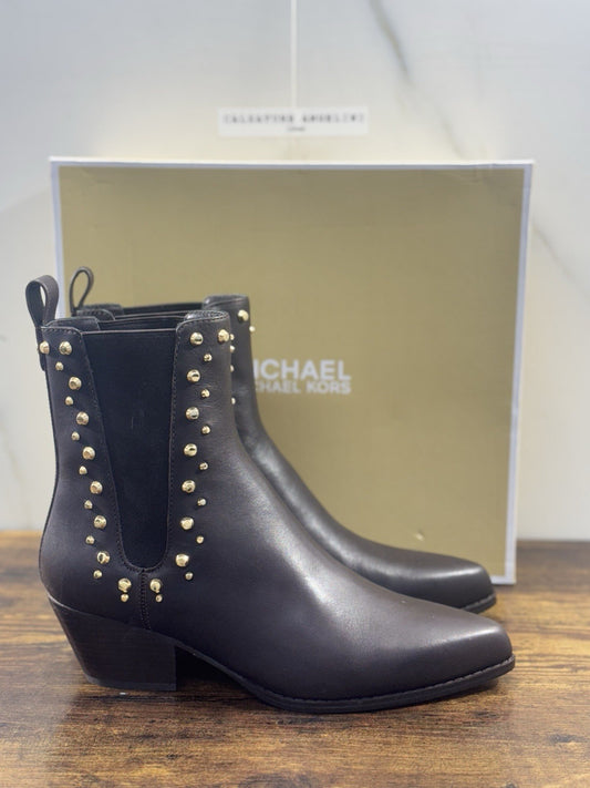 Michael Kors Texano Kinlee  Donna Pelle  Marrone  Casual Texano Donna 37