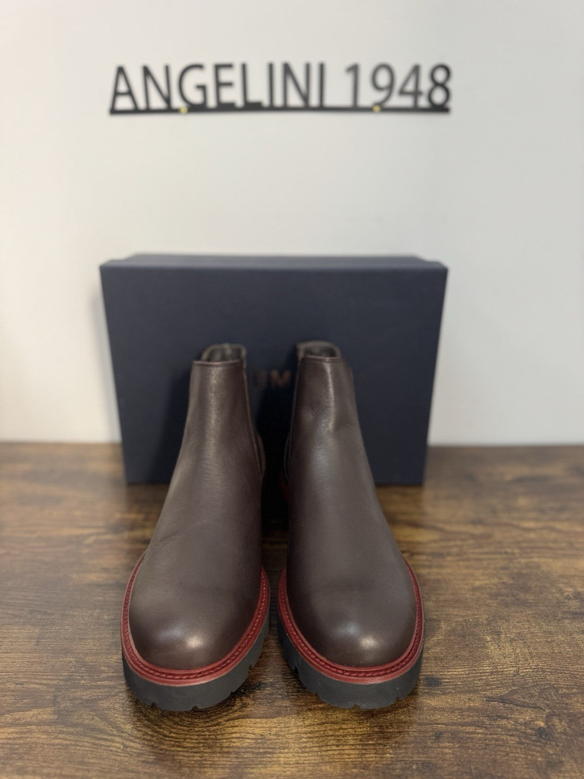 Boemos Stivaletto Pelle Testa Moto  100% Made In Italy Casual Boot Uomo 44